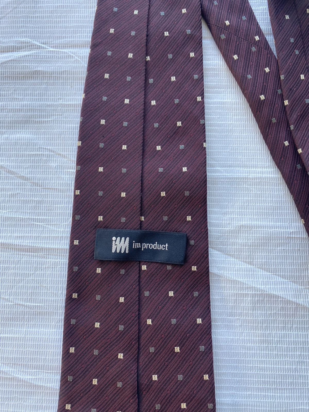 Issey Miyake × SikSilk 🔥 Vintage Issey Miyake Silk Neck Tie Size ONE SIZE - 7 Thumbnail