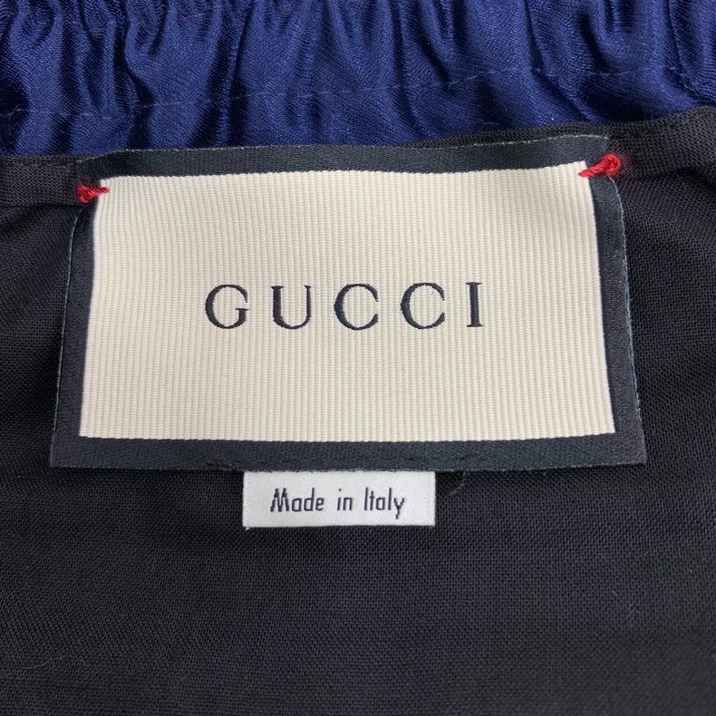 Gucci Gucci Dark blue side stripe logo letter drawstring casual w Size US 38 / EU 54 - 7 Thumbnail