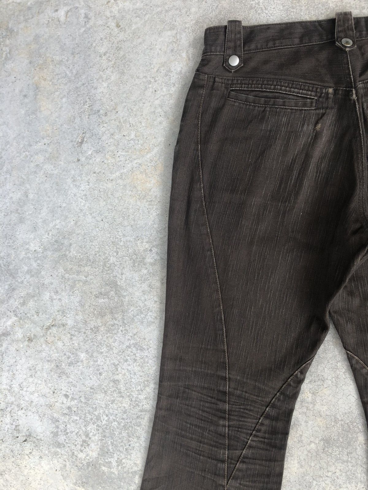 If Six Was Nine Semantic Design Flared Jeans Distressed Jeans Size US 31 - 9 Thumbnail
