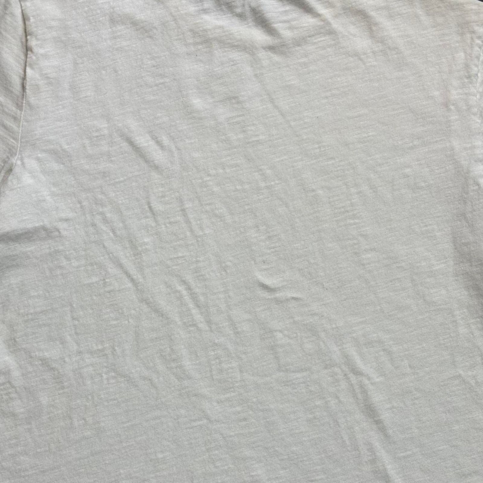 Japanese Brand White Slub Cotton Blank T Shirt! TSPTR Made in Japan. Medium Size US M / EU 48-50 / 2 - 5 Thumbnail