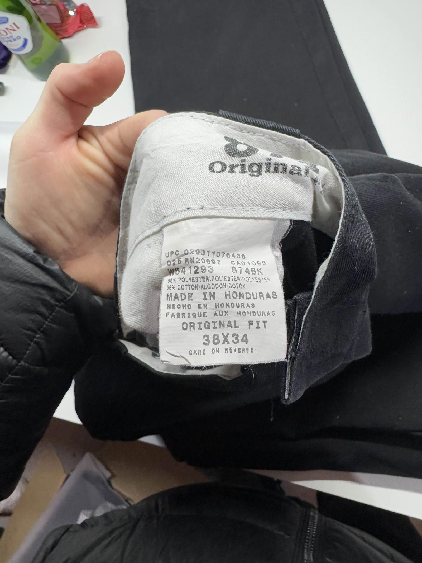 Dickies Dickies Original Fit Work Pants - Size 38x34 - Classic Black Size US 38 / EU 54 - 3 Thumbnail