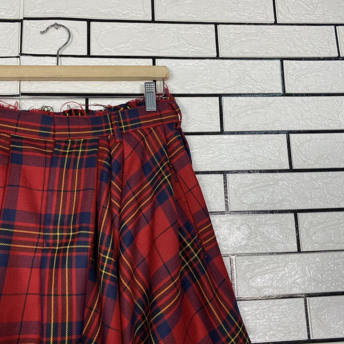 Comme des Garcons 🔥AD2005 Vintage Harem Pants Comme Des Garcons Plaid Tartan Size US 28 / EU 44 - 7 Thumbnail