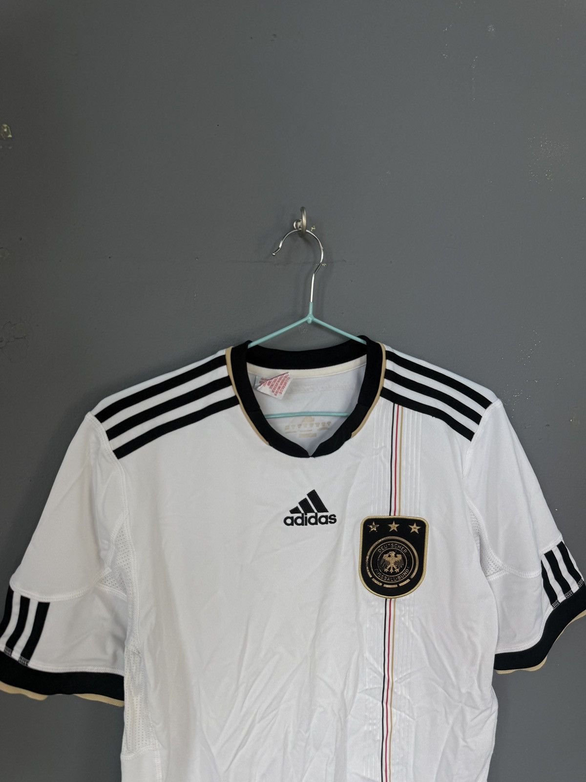 Adidas Vintage 2009 Adidas Germany Soccer Jersey Size US M / EU 48-50 / 2 - 2 Thumbnail