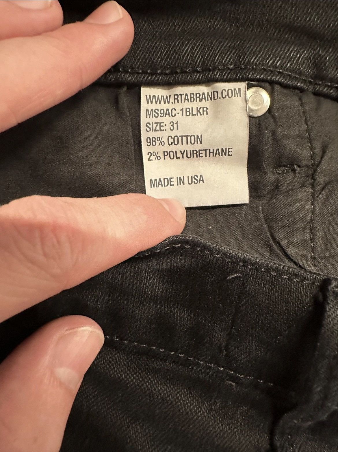 Rta RTA Jeans Size US 31 - 6 Thumbnail