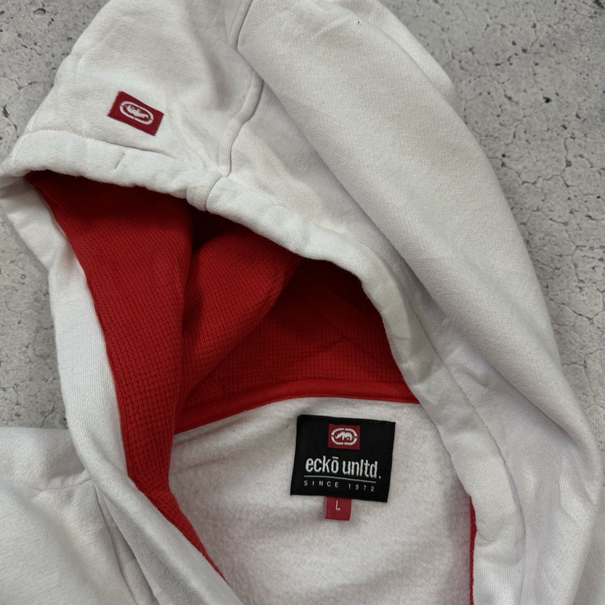Ecko Unltd. × Marc Ecko Vintage Ecko Unltd Sample Zip Hoodie Embroidered Logo USA Size US L / EU 52-54 / 3 - 5 Thumbnail