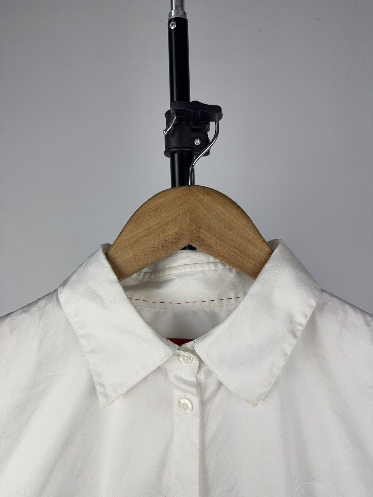 Hugo Boss Designer Luxury HUGO Boss Easy White Shirt Long Sleeve M Size M / US 6-8 / IT 42-44 - 3 Thumbnail