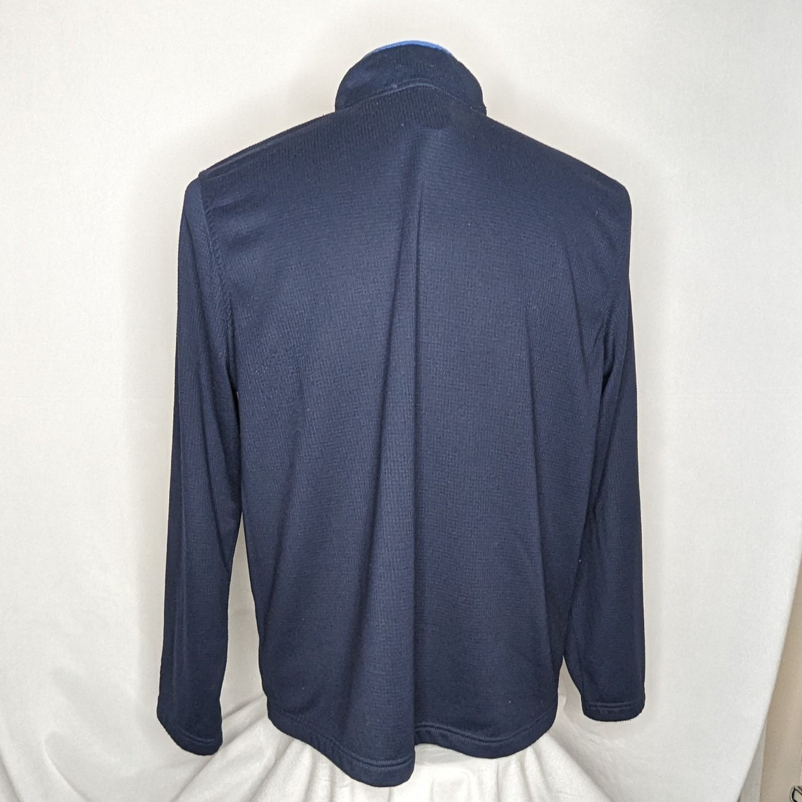 Starter Starter Men's 1/4 Zip Pullover Sweater Blue XL Vintage Size US XL / EU 56 / 4 - 3 Thumbnail