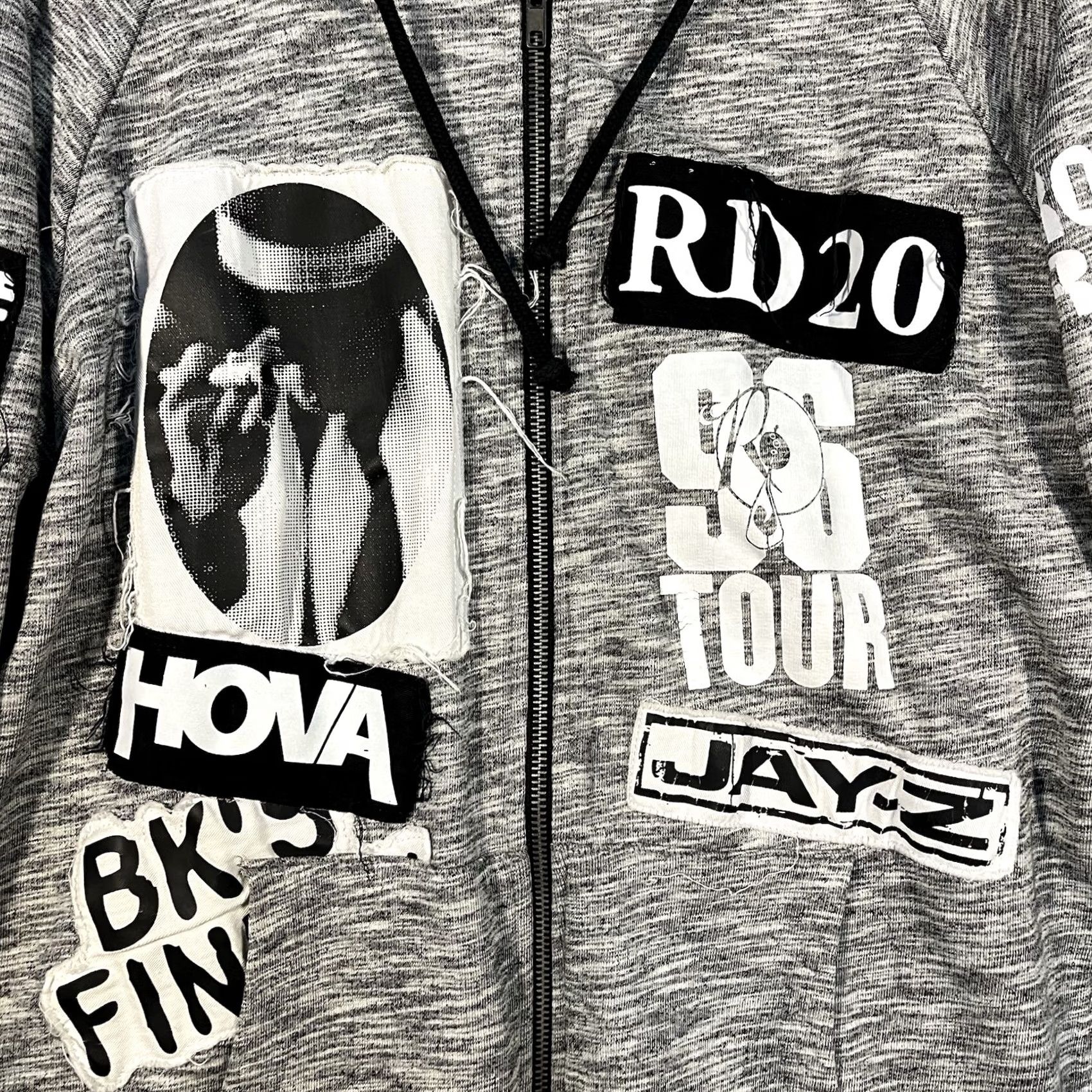 Vintage Jay-Z Hoodie Mens Large Reasonable Doubt 20 Year Anniversary Roc-A-Fella Record Size US L / EU 52-54 / 3 - 2 Thumbnail