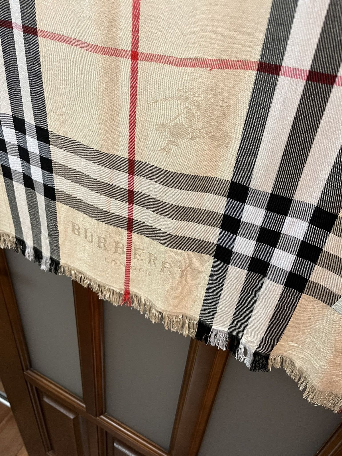 Burberry Vintage Burberry London Nova Check Scarf Size ONE SIZE - 5 Thumbnail