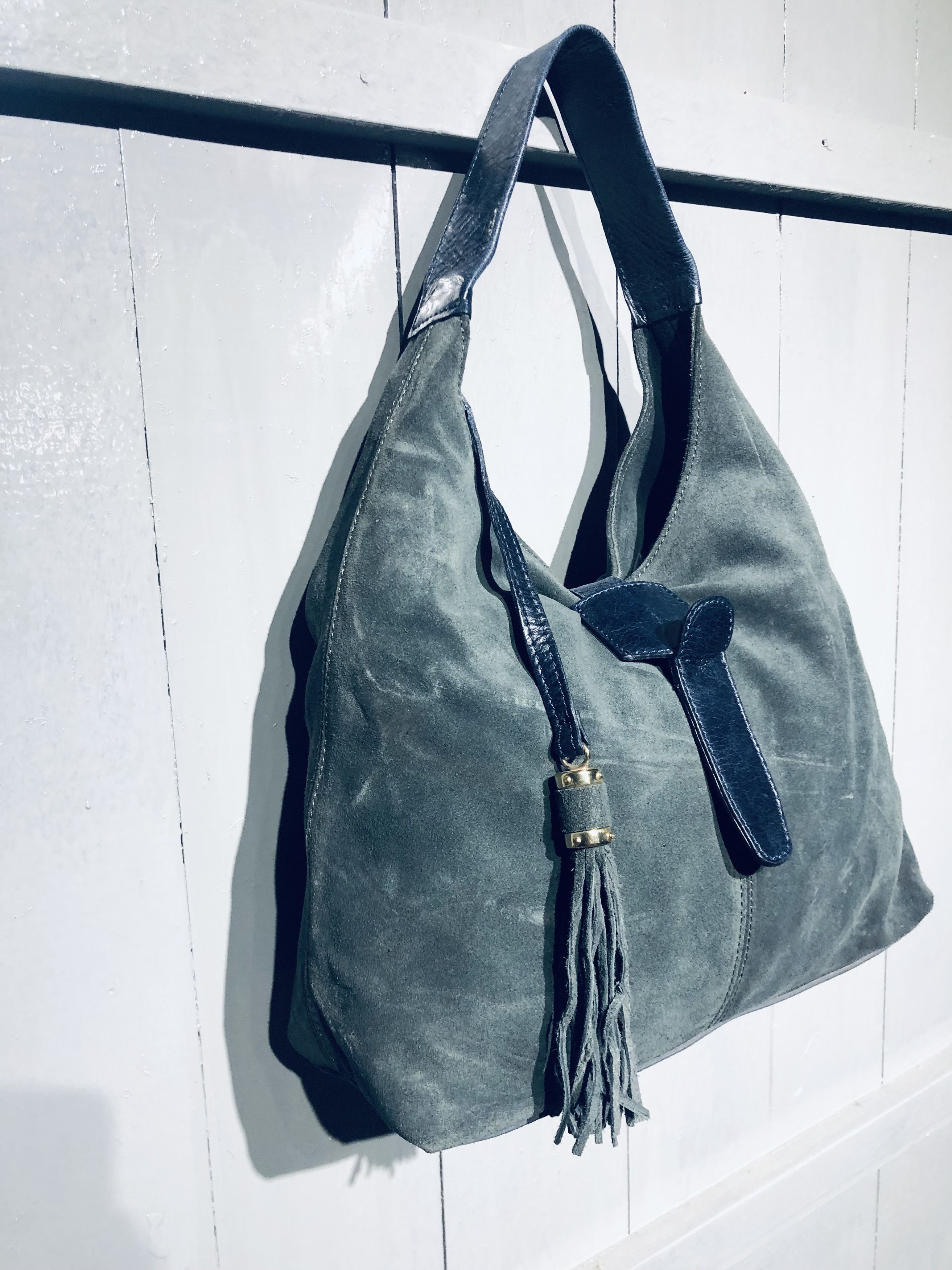 Hobo Rare‼️Italian Pop Corn Leather Style Hobo/Shoulder Bag Size ONE SIZE - 9 Thumbnail