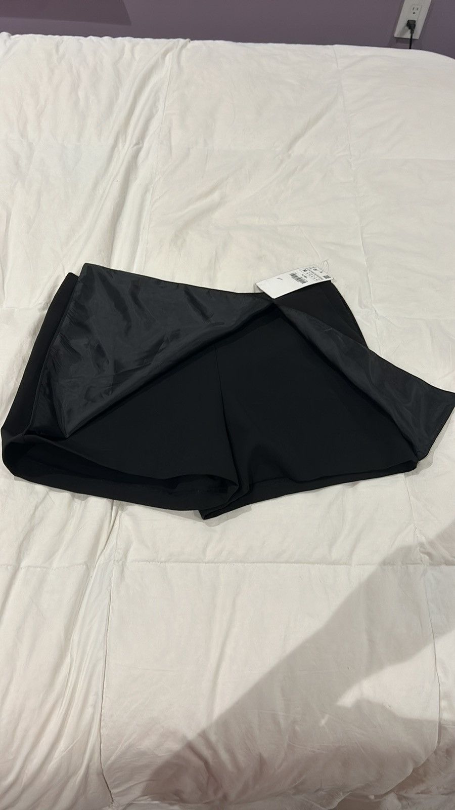 Zara Zara Skort, deep black super classy BNWT Size 30" / US 8 / IT 44 - 5 Thumbnail