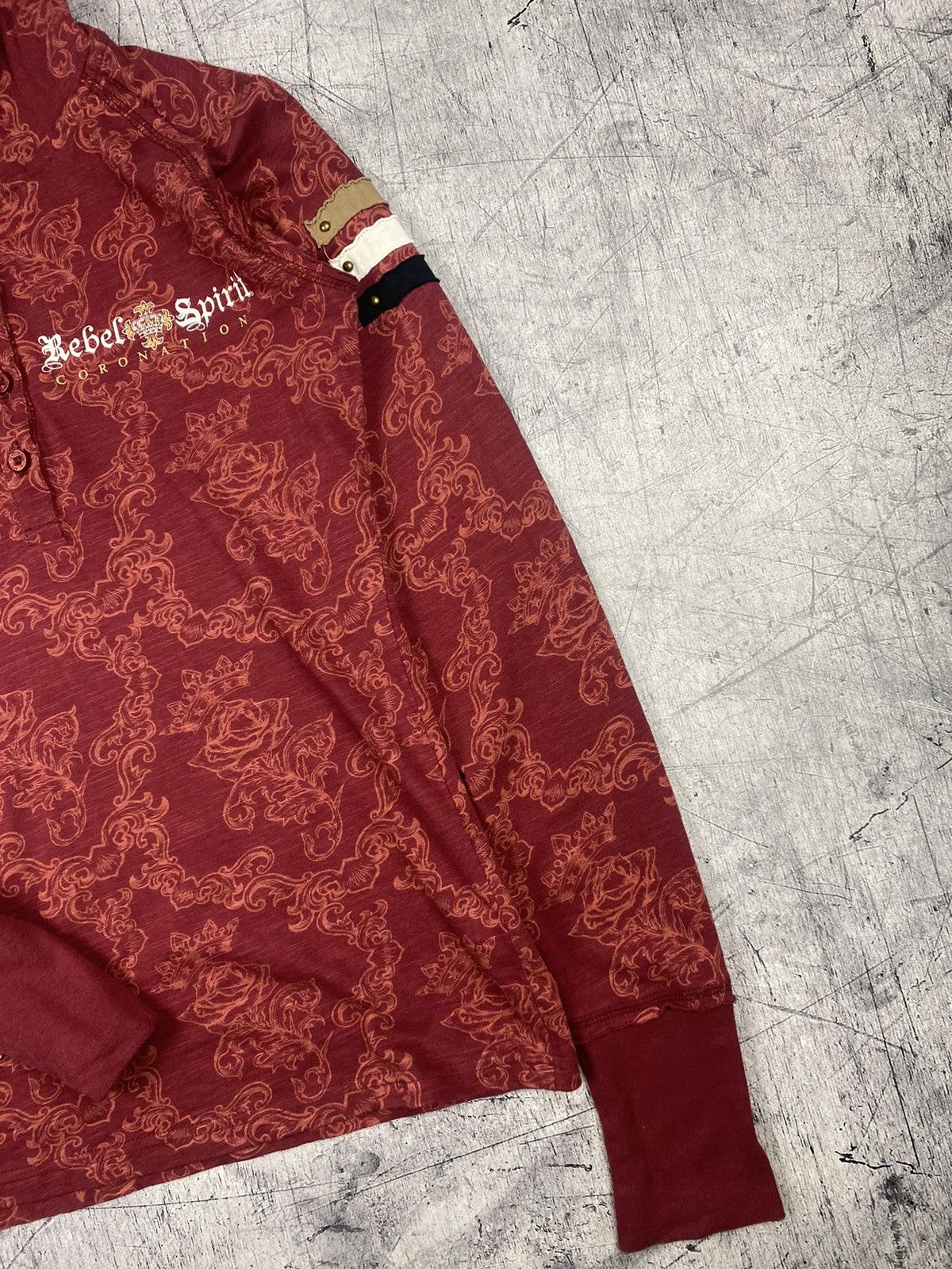 Affliction Vintage Y2K Affliction Style Rebel Spirit Hoodie Size M / US 6-8 / IT 42-44 - 11 Thumbnail