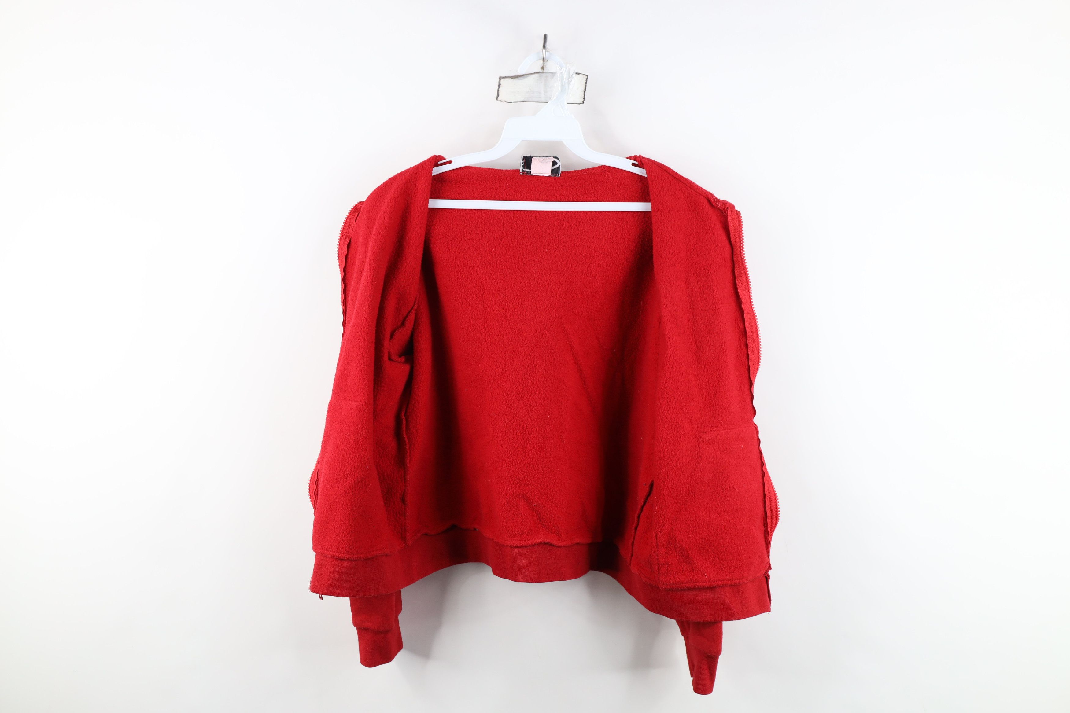 Vintage Vintage 90s Y2K Babydoll Naughty Fire Flames Zip Hoodie USA Size M / US 6-8 / IT 42-44 - 12 Thumbnail