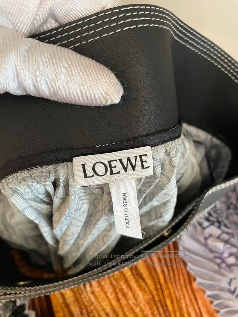 Loewe LOEWE Color Blocked Polyester Asymmetrical Knit Skirt Size 24" / US 00 / IT 34 - 3 Thumbnail