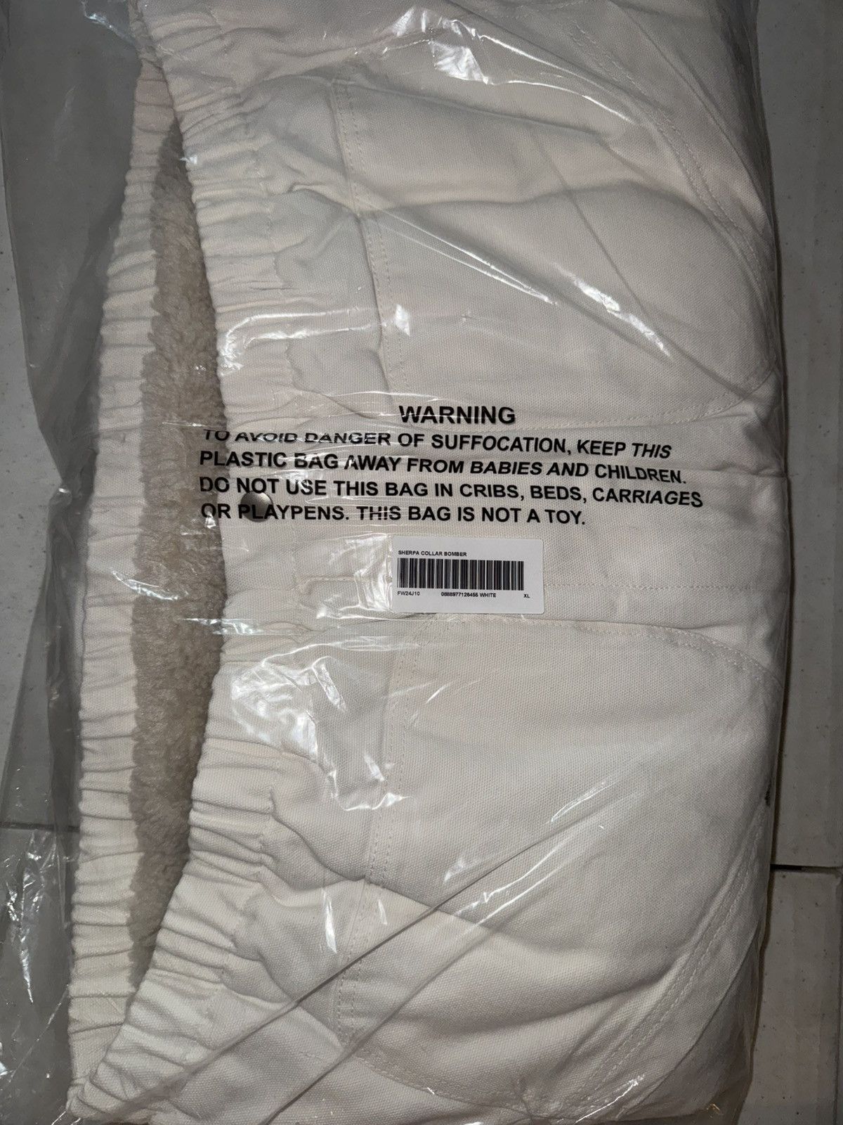Supreme Supreme Faux Shearling Lined Bomber Jacket Size US XL / EU 56 / 4 - 4 Thumbnail