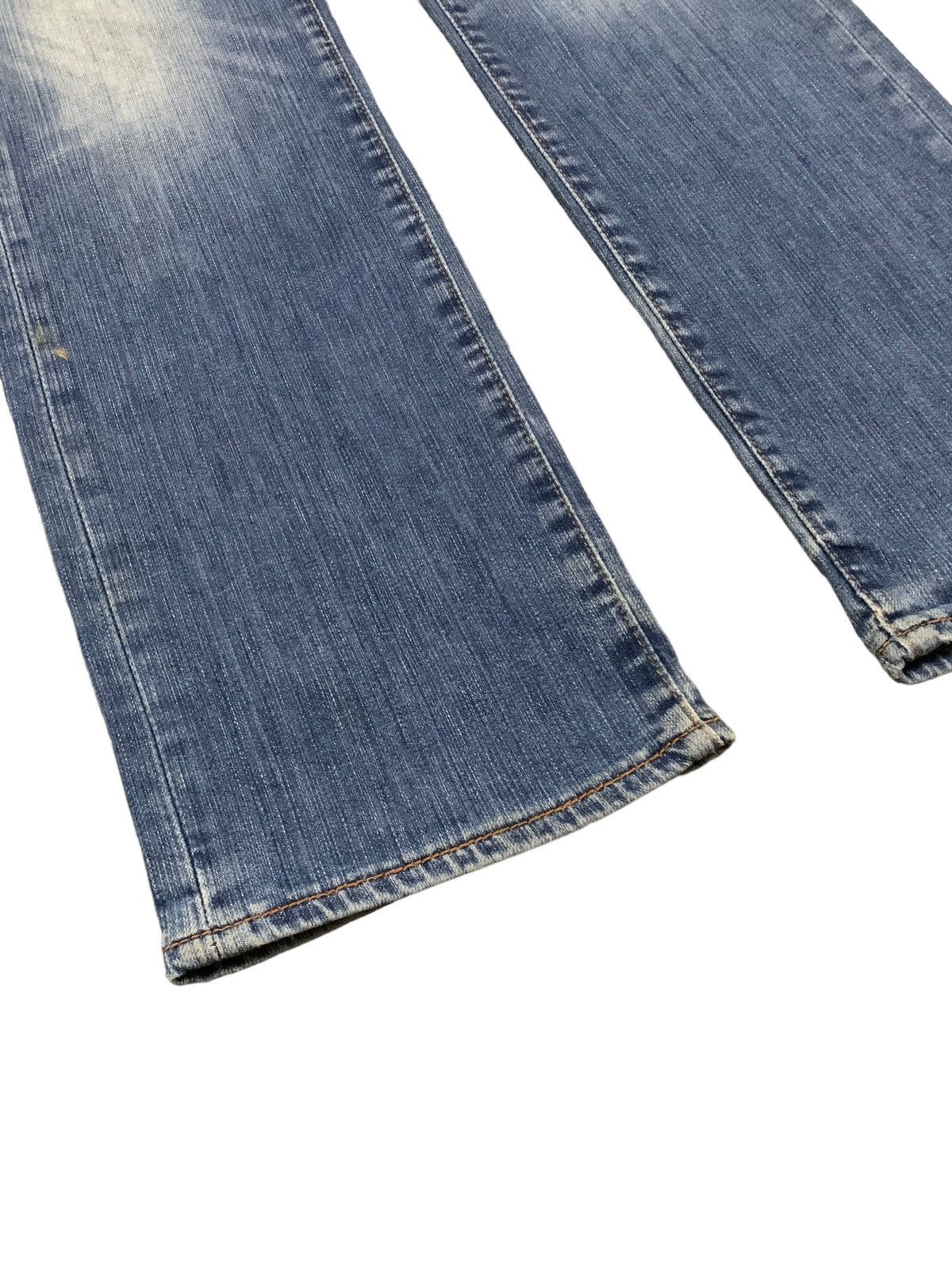 Levi's Vintage Clothing Vintage Y2K Levis 511 Blue Washed Distressed Grunge Jeans Size US 32 / EU 48 - 9 Thumbnail