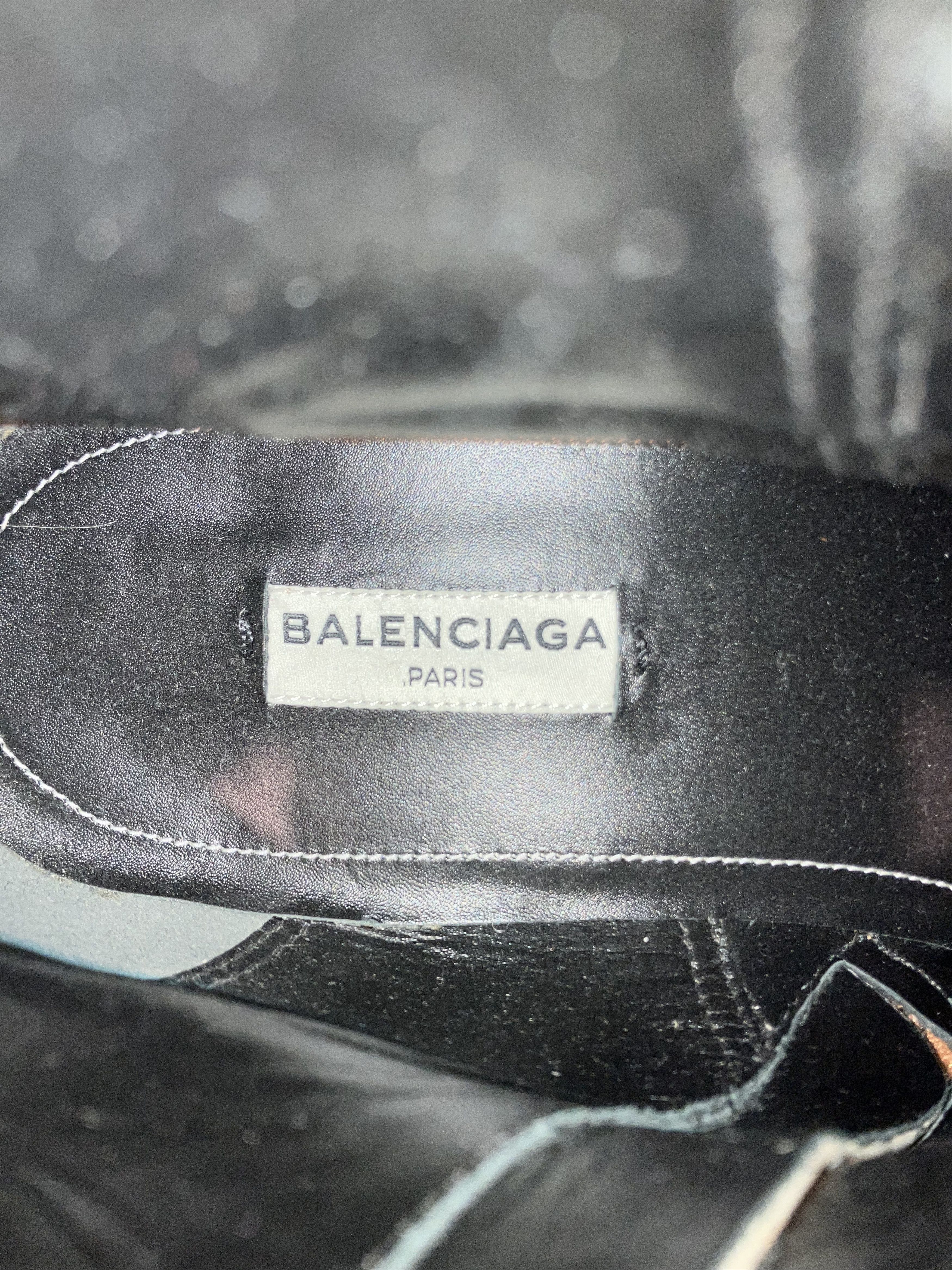 Balenciaga BALENCIAGA Crack Leather Harness Buckle Short Boots Size US 8 / EU 41 - 9 Thumbnail