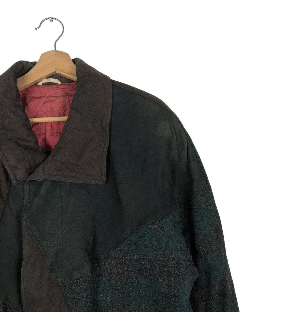 Enrico Coveri 🔥VINTAGE SUEDE BOMBER LEATHER JACKET ENRICO COVERI ITALY Size US M / EU 48-50 / 2 - 4 Thumbnail