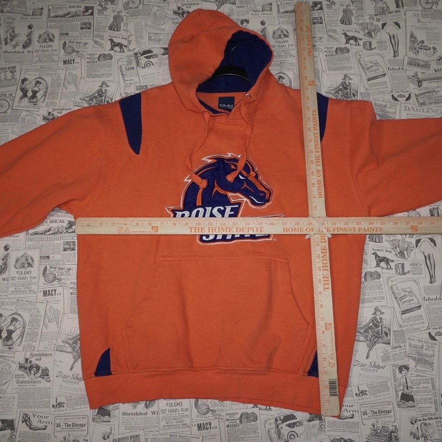 Vintage Large - Vintage Y2K Boise state university embroider hoodie Size US L / EU 52-54 / 3 - 4 Thumbnail