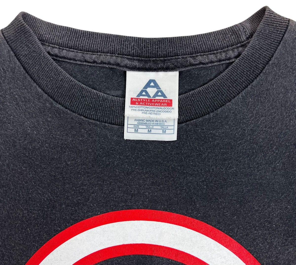 Vintage 90s Vintage Distressed Captain America Superhero Tee Size US M / EU 48-50 / 2 - 6 Thumbnail