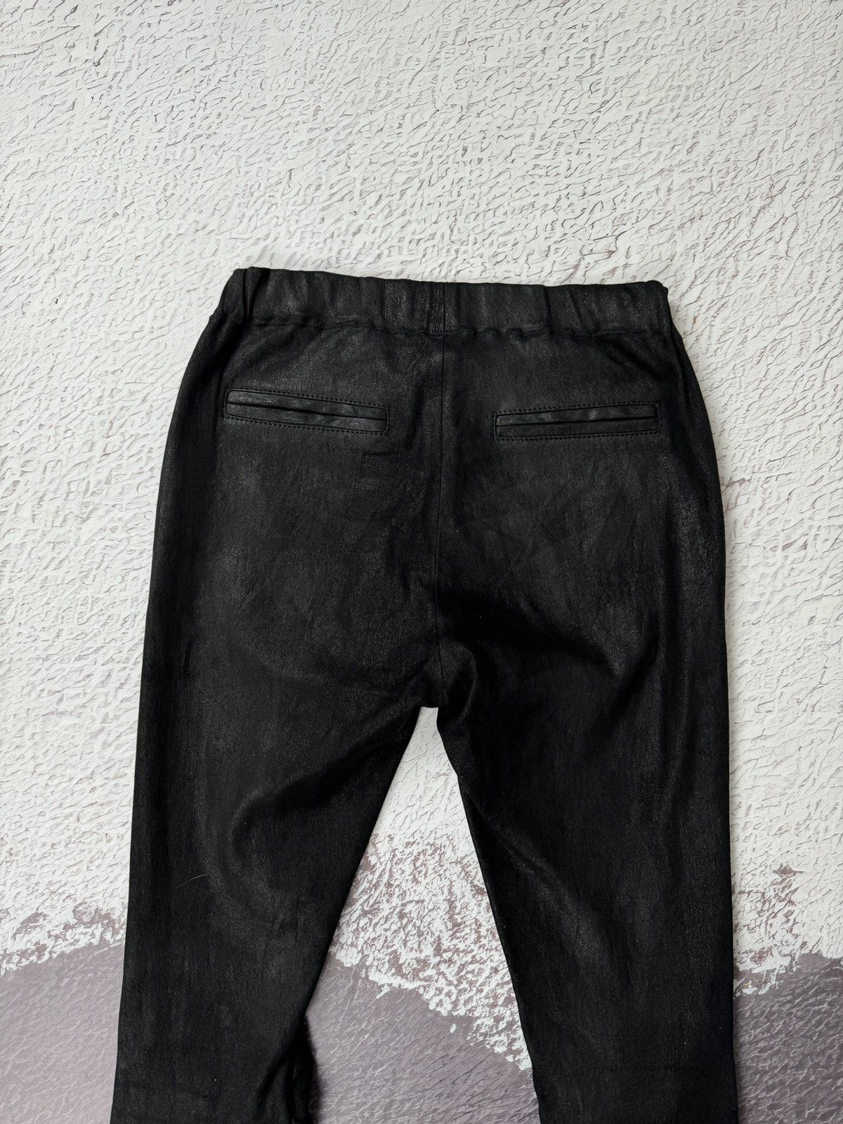 Other Hironae Paris black lambskin leather leggings women size 26 Size 26" / US 2 / IT 38 - 10 Thumbnail