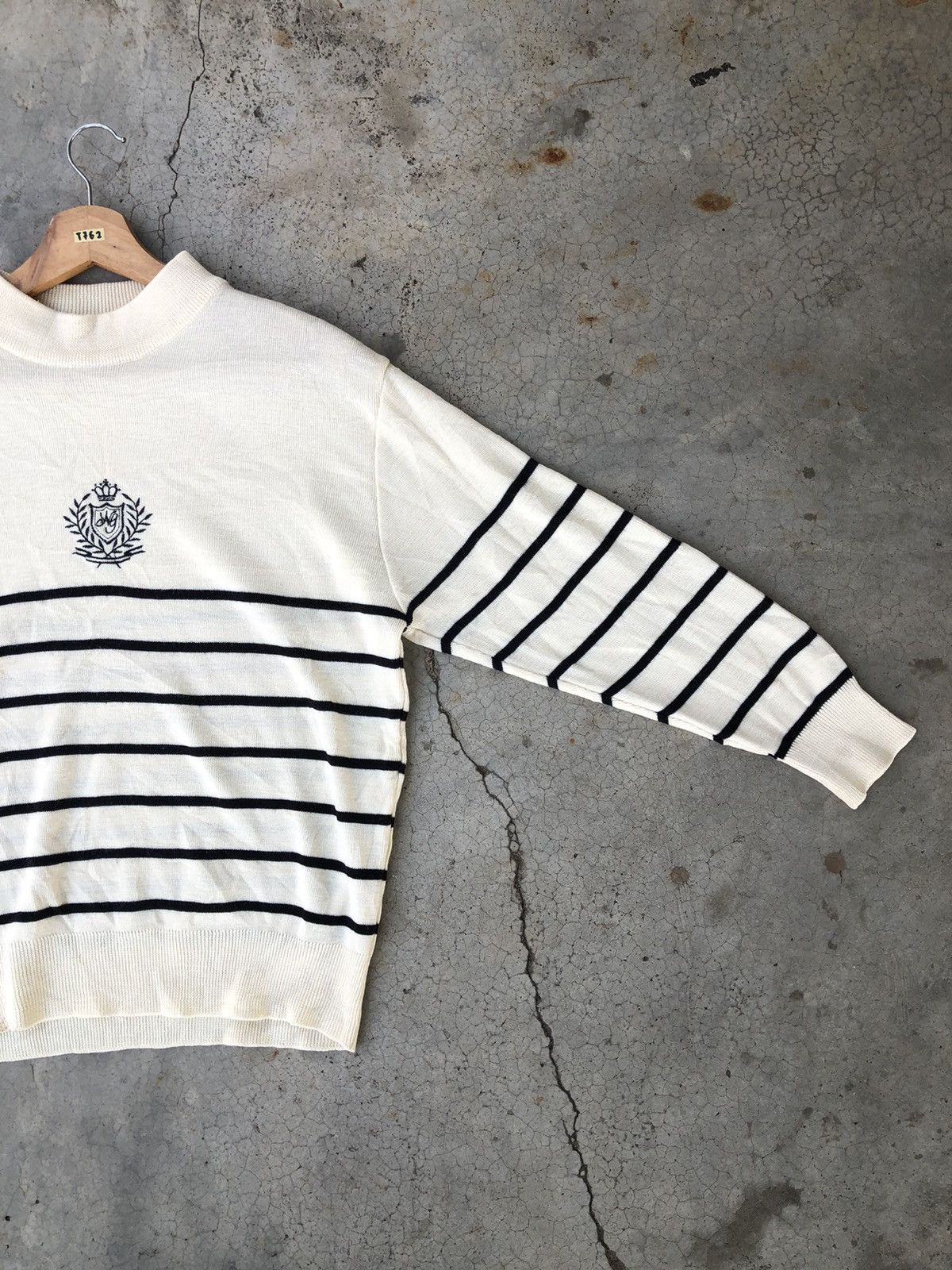 Aran Isles Knitwear 🔴Japanesebrand Unbrand Knitsweater Memeri Stripe Size US M / EU 48-50 / 2 - 3 Thumbnail