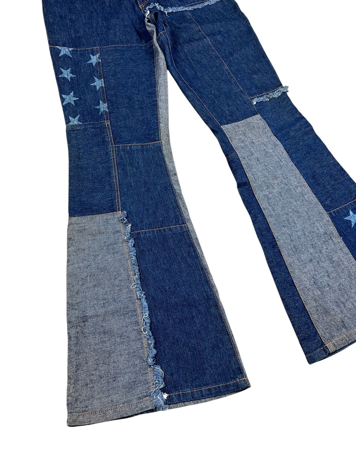 Hysteric Glamour × Japanese Brand F.M.N 🇯🇵 Rebuilt Flare Jeans Size 27" / US 4 / IT 40 - 4 Thumbnail