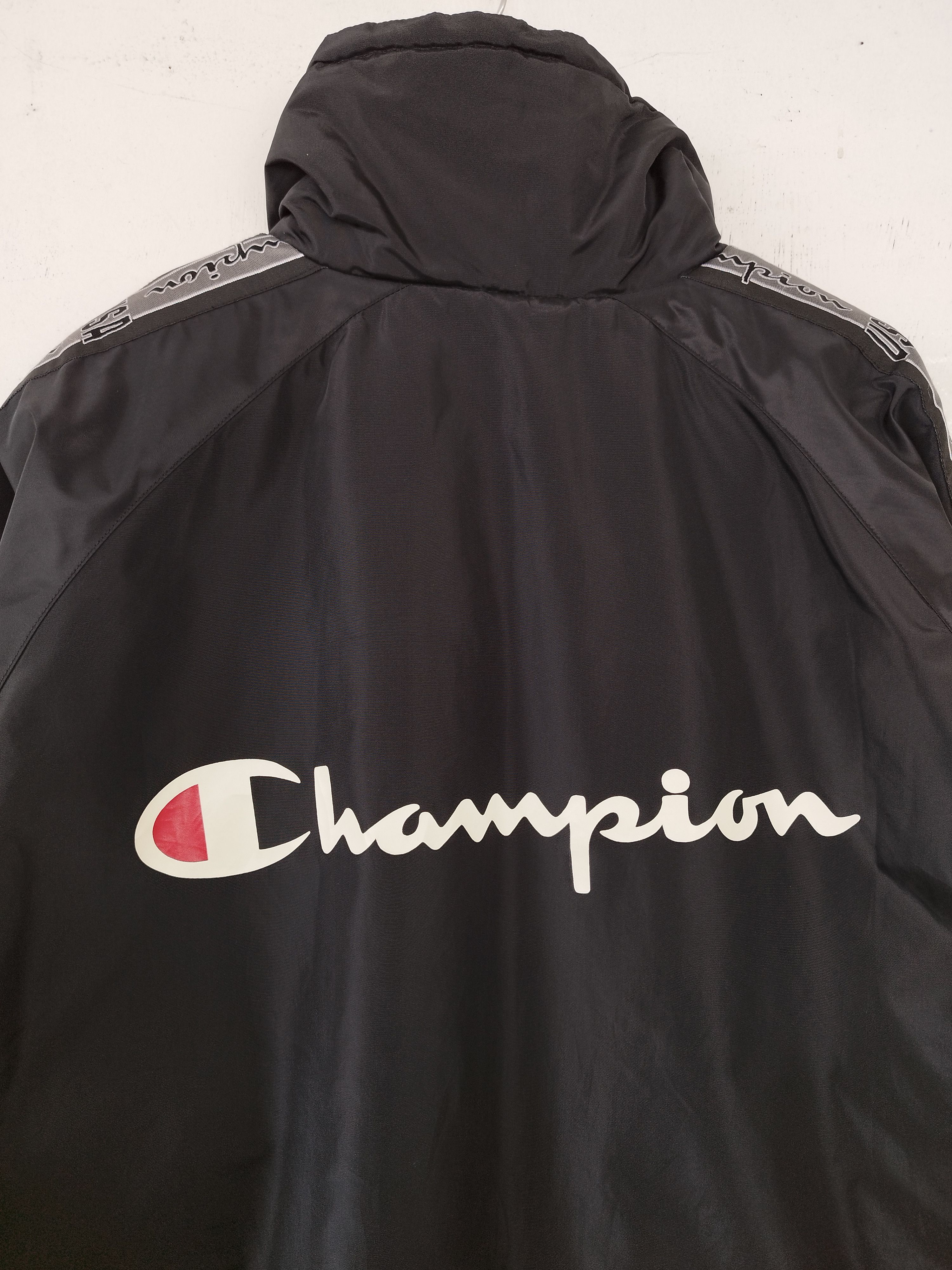 Champion Vintage 90s Vintage Champion Jacket overcoat winter Size US L / EU 52-54 / 3 - 2 Thumbnail