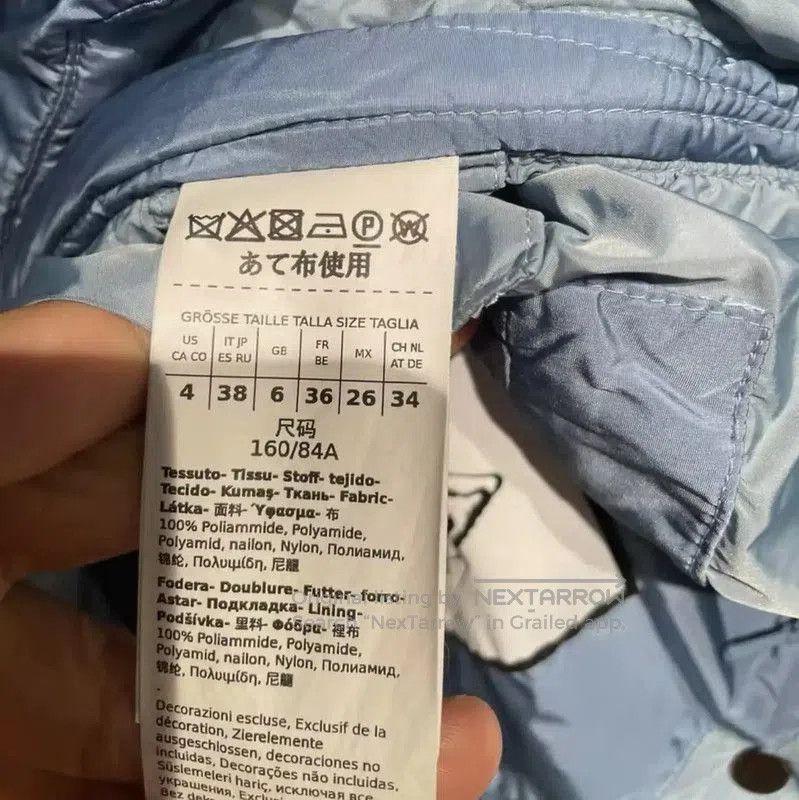 Max Mara MaxMara Blue Women's Down Jacket . Size S / US 4 / IT 40 - 6 Thumbnail
