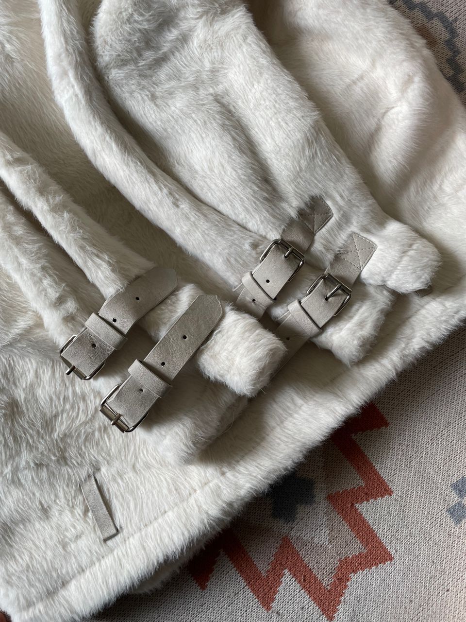 If Six Was Nine × Japanese Brand × Le Grande Bleu (L.G.B.) Gray Mare Faux Fur Jacket Size US S / EU 44-46 / 1 - 3 Thumbnail