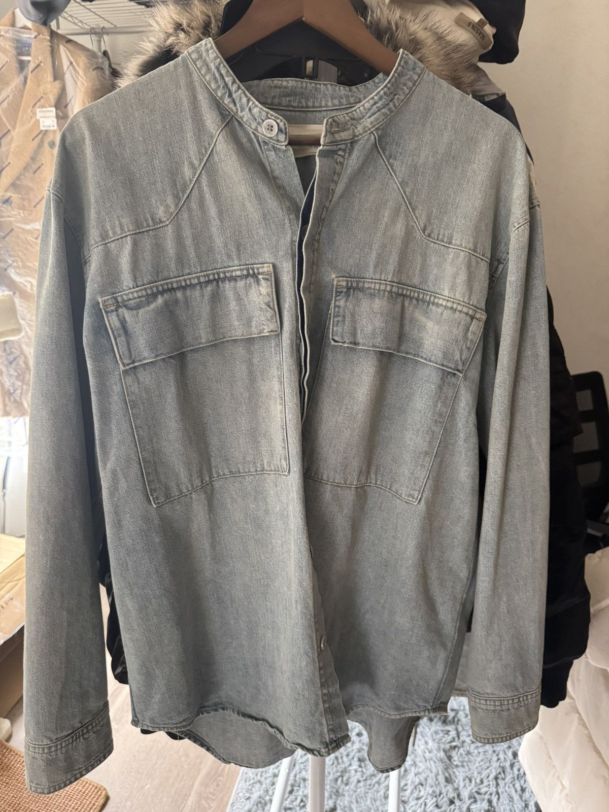 Fear of God Fear of God sixth denim shirt | Grailed