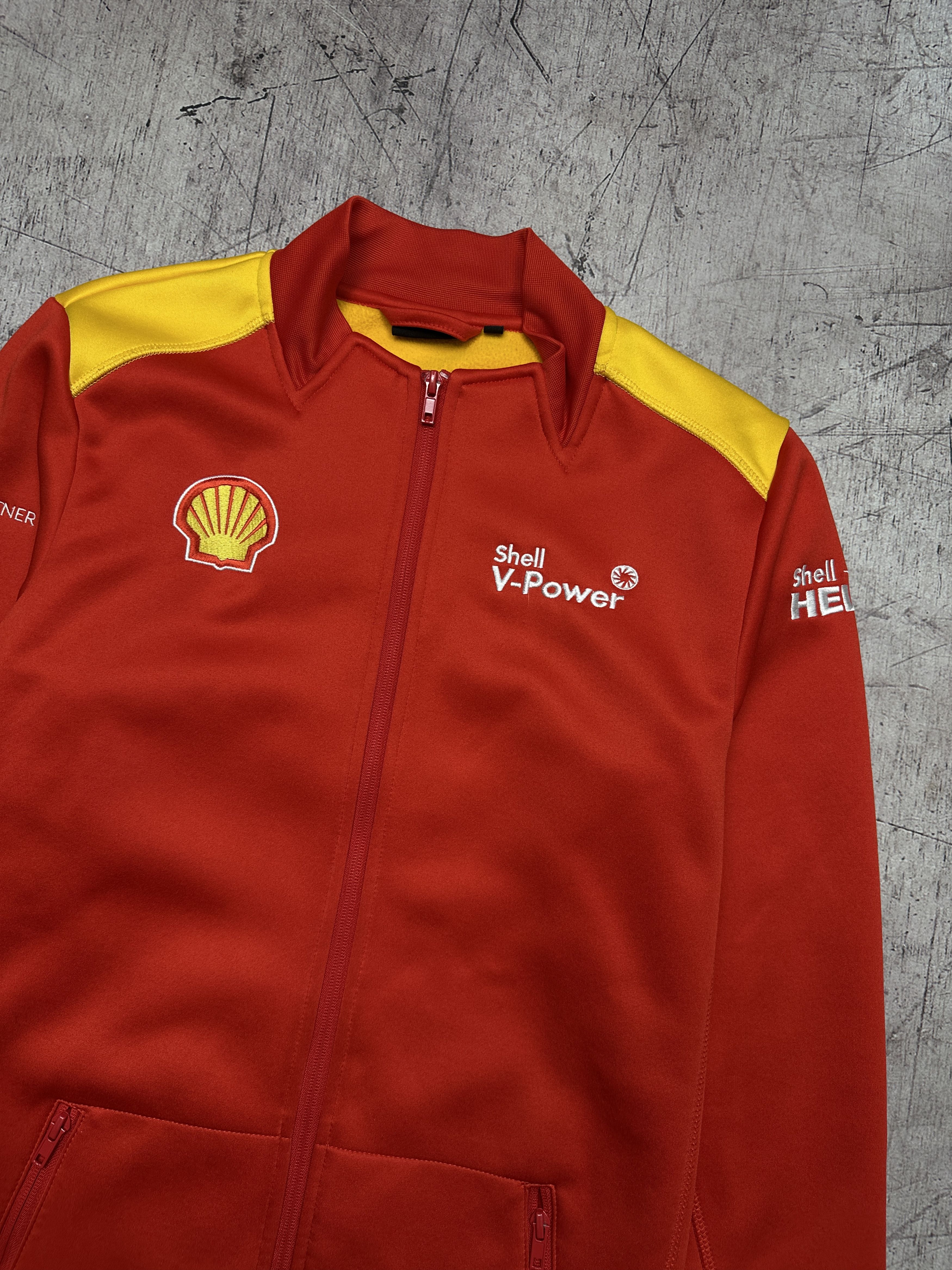 Ferrari Shell Ferrari Team Vintage Mens Track Top Jacket Size US S / EU 44-46 / 1 - 2 Thumbnail