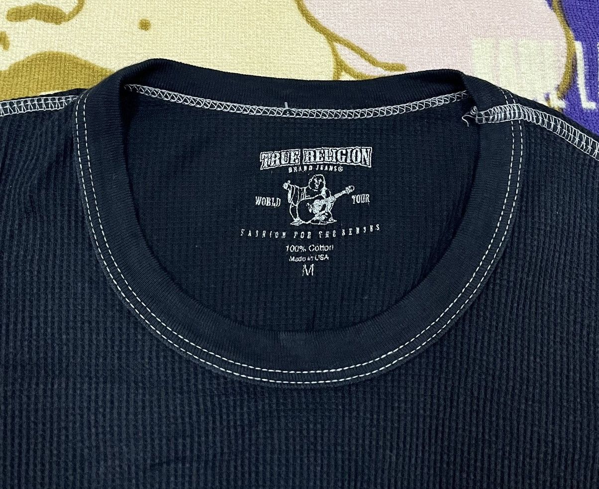 True Religion Vtg TRUE RELIGION Made in Usa Shirt x Rare Design Size US M / EU 48-50 / 2 - 6 Thumbnail