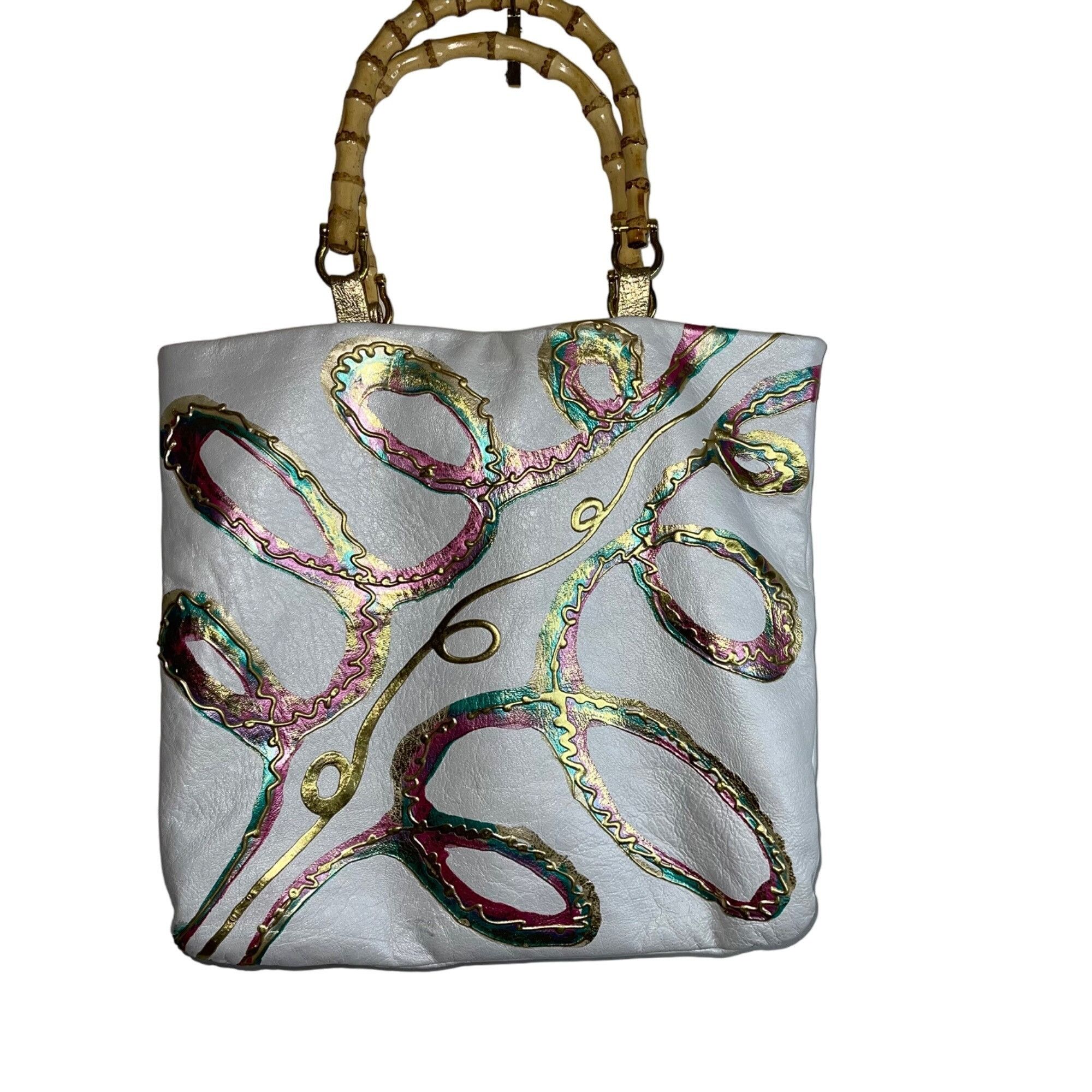 Vintage Terry Toni Vintage Womens Tote Bag White Size ONE SIZE - 1 Thumbnail