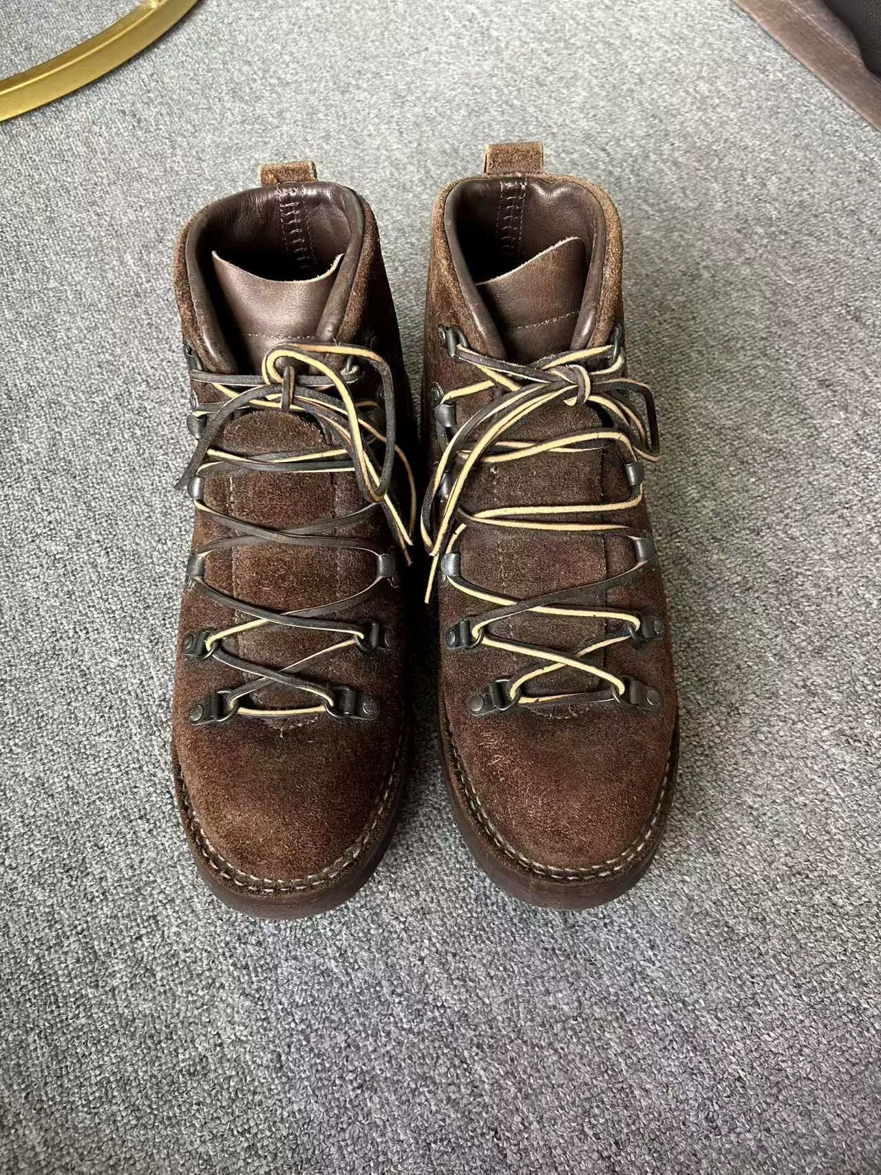 Viberg Viberg 7.5 Hiking Boots in Brown Size US 7.5 / EU 40-41 - 1 Thumbnail