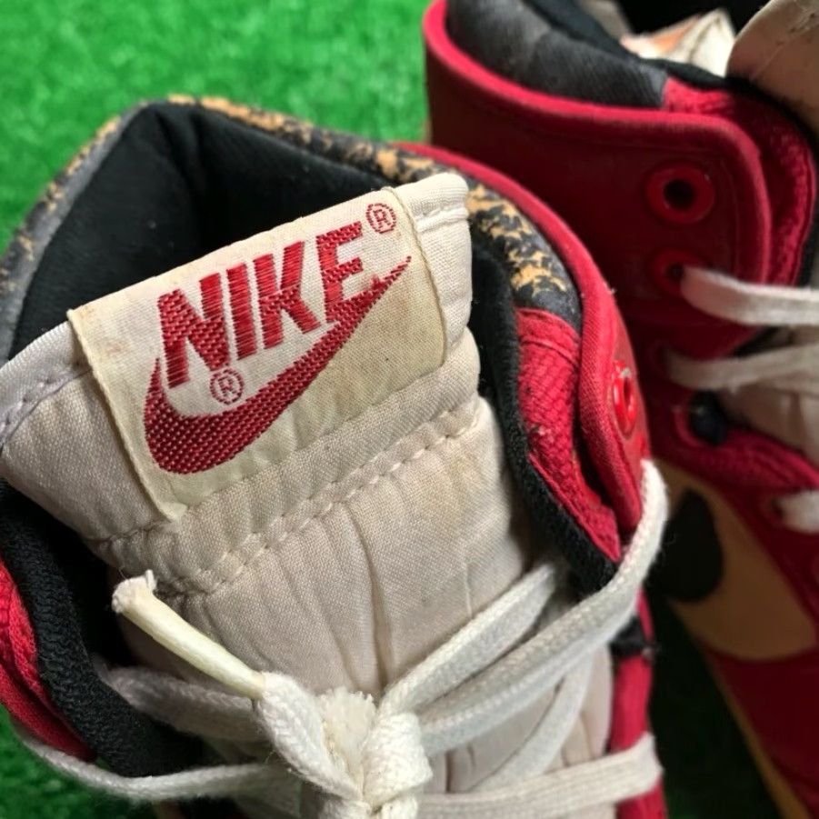Nike Nike Air Jordan 1 AJKO Chicago Red White Rare Vintage 85 8.5 Bred Royal OG 1985 Men Sneaker Basketball White Nike Air 1985 US Shoe Size 8.5 Mens Size US 9 / EU 42 - 7 Thumbnail