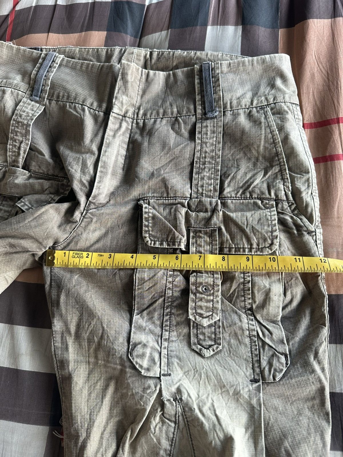 If Six Was Nine Marithe Francois Girbaud Multipocket Sunfaded Pants Size US 34 / EU 50 - 13 Thumbnail