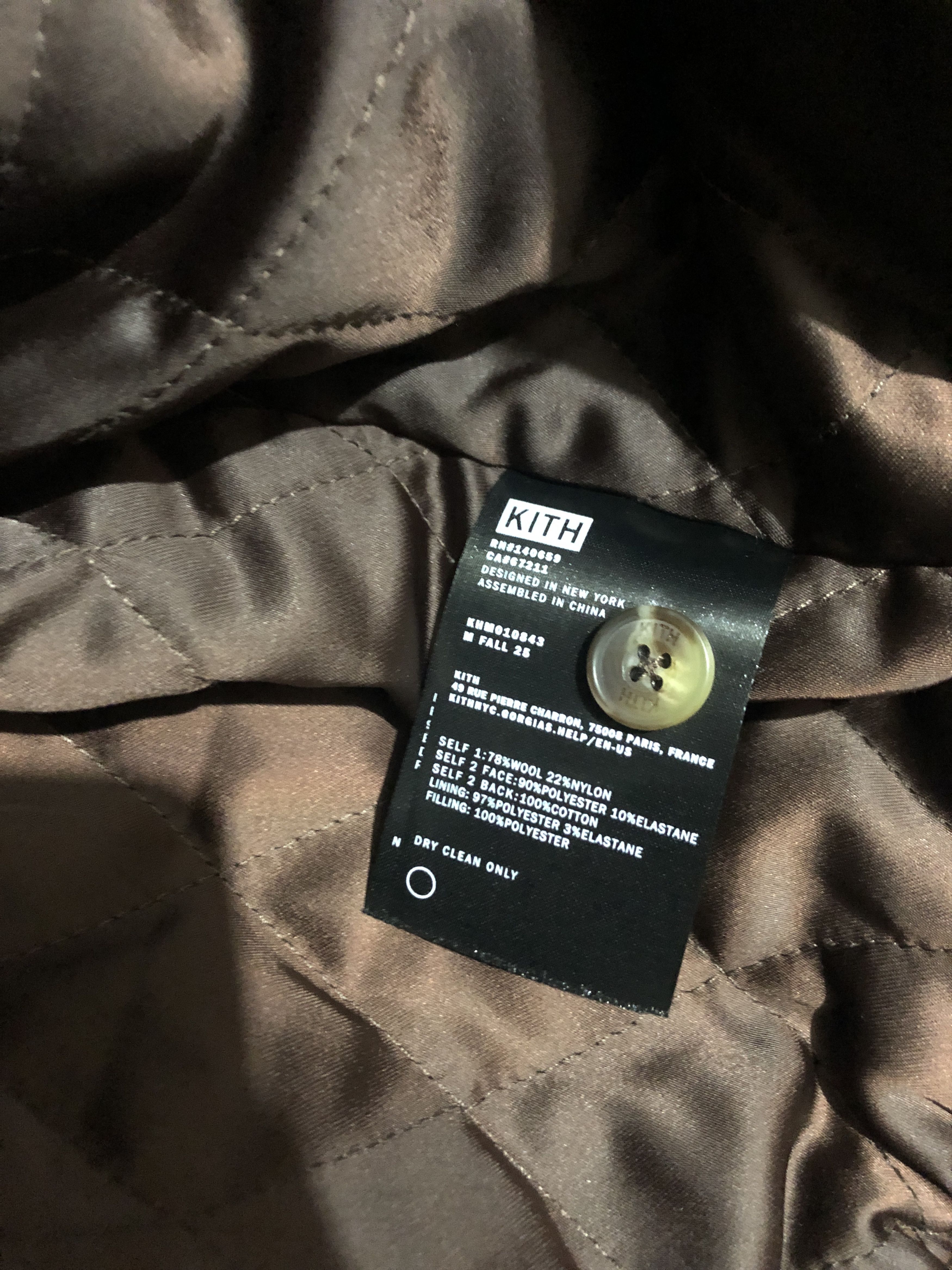Kith Kith Wool & Microsuede Varsity Jacket Size US M / EU 48-50 / 2 - 12 Thumbnail