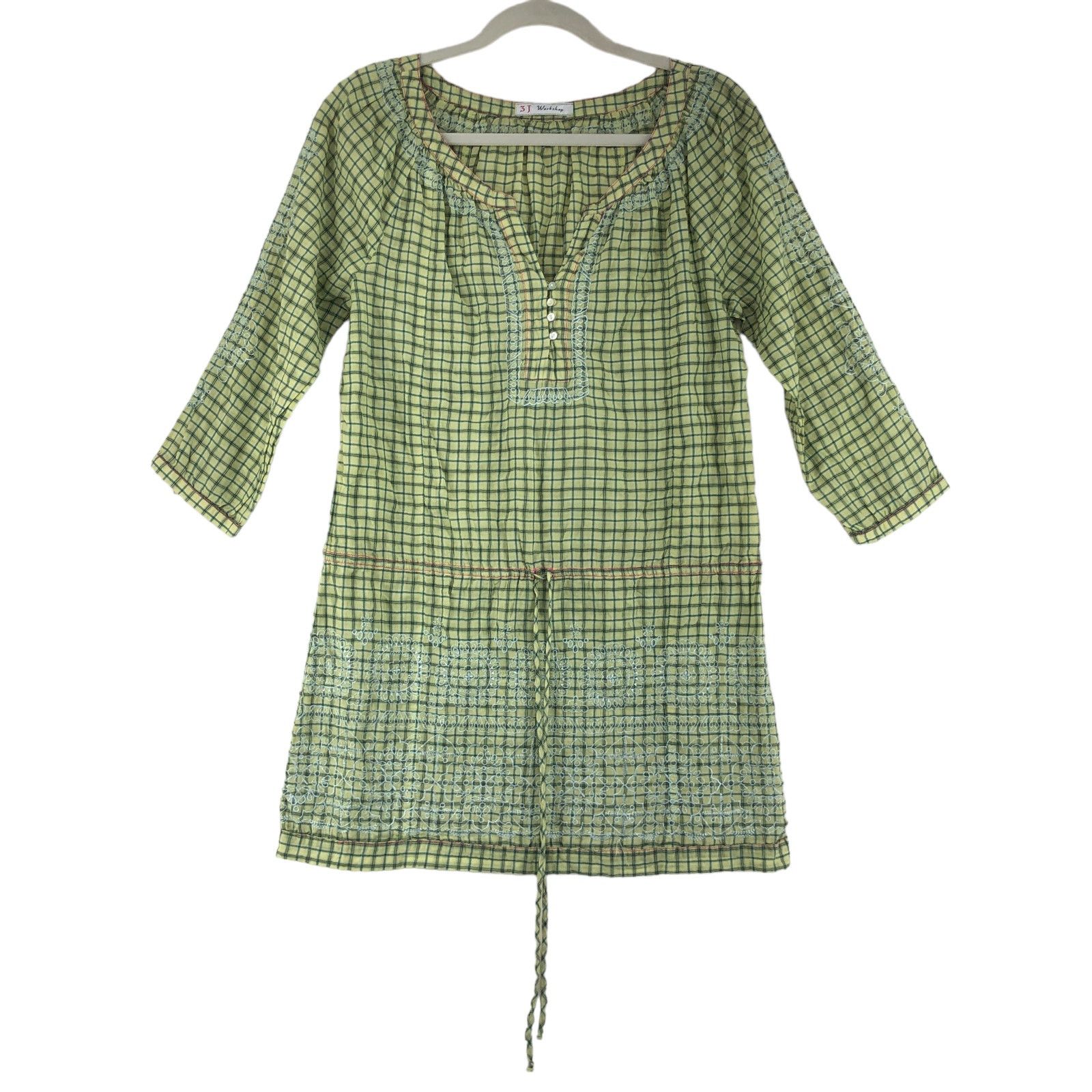 Johnny Was 3J Workshop Womens Size M Drop Waist Tunic Top