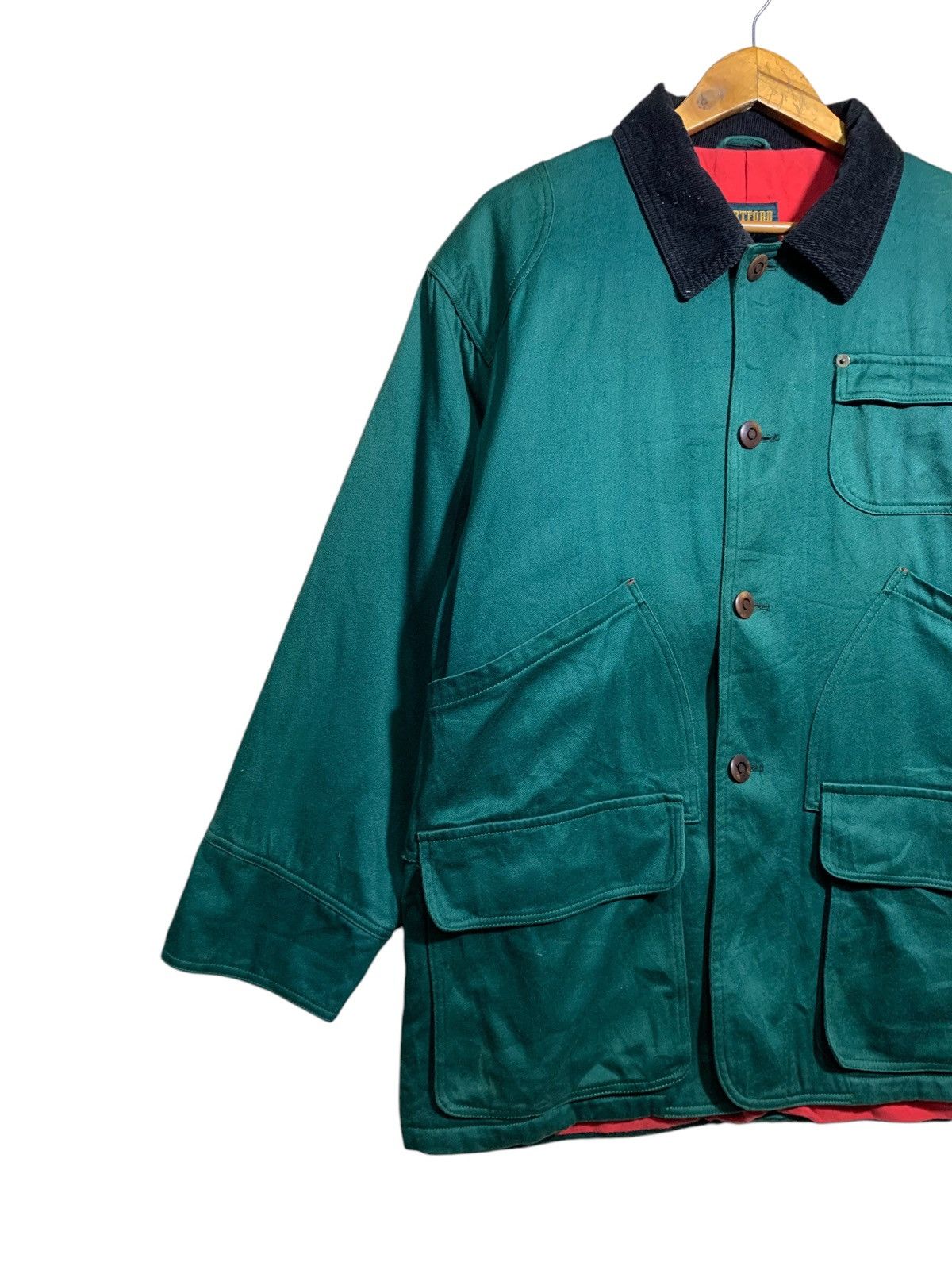 Hartford 🔥HARTFORD GREEN HUNTING JACKETS SAMPLE Size US L / EU 52-54 / 3 - 3 Thumbnail