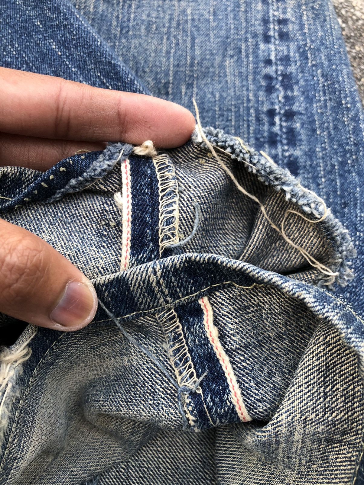 Eternal HALF SELVEDGE RUSTY DENIM BY ETERNAL JAPAN Size US 32 / EU 48 - 13 Thumbnail