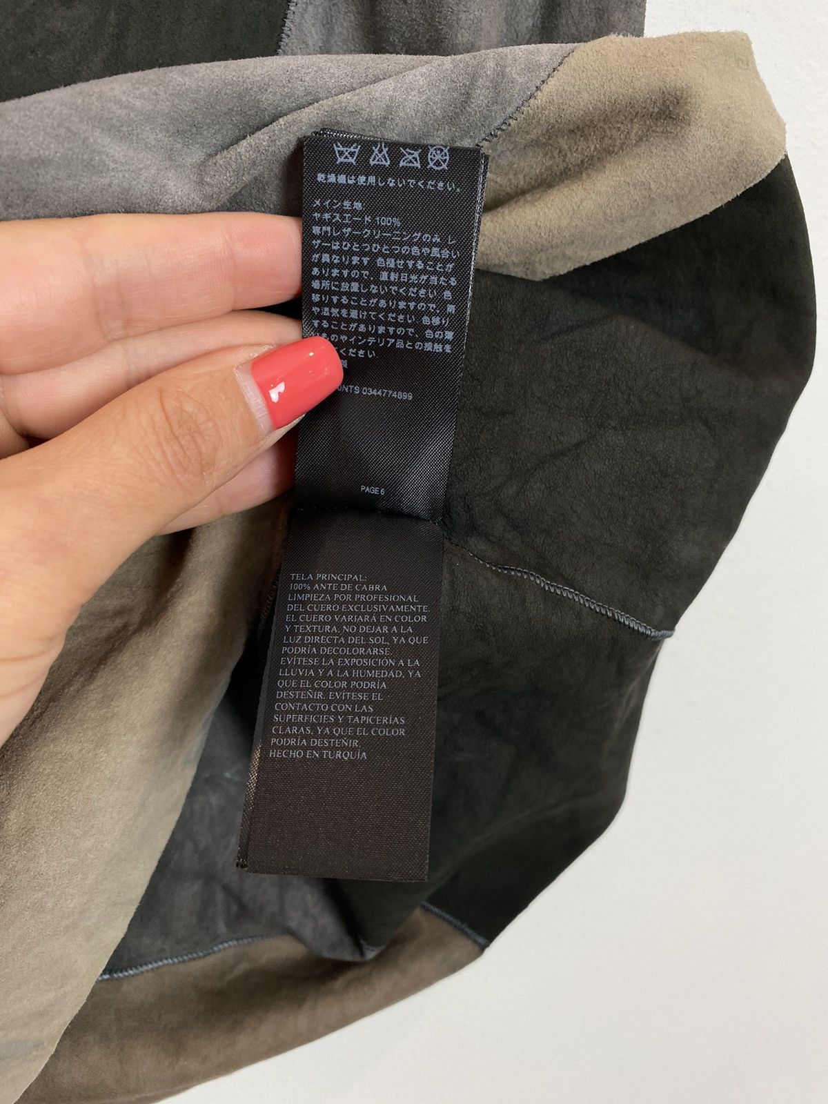 Allsaints AllSaints Sleeveless Turner Tee 100% Goat Suede Women’s UK8 Size S / US 4 / IT 40 - 10 Thumbnail