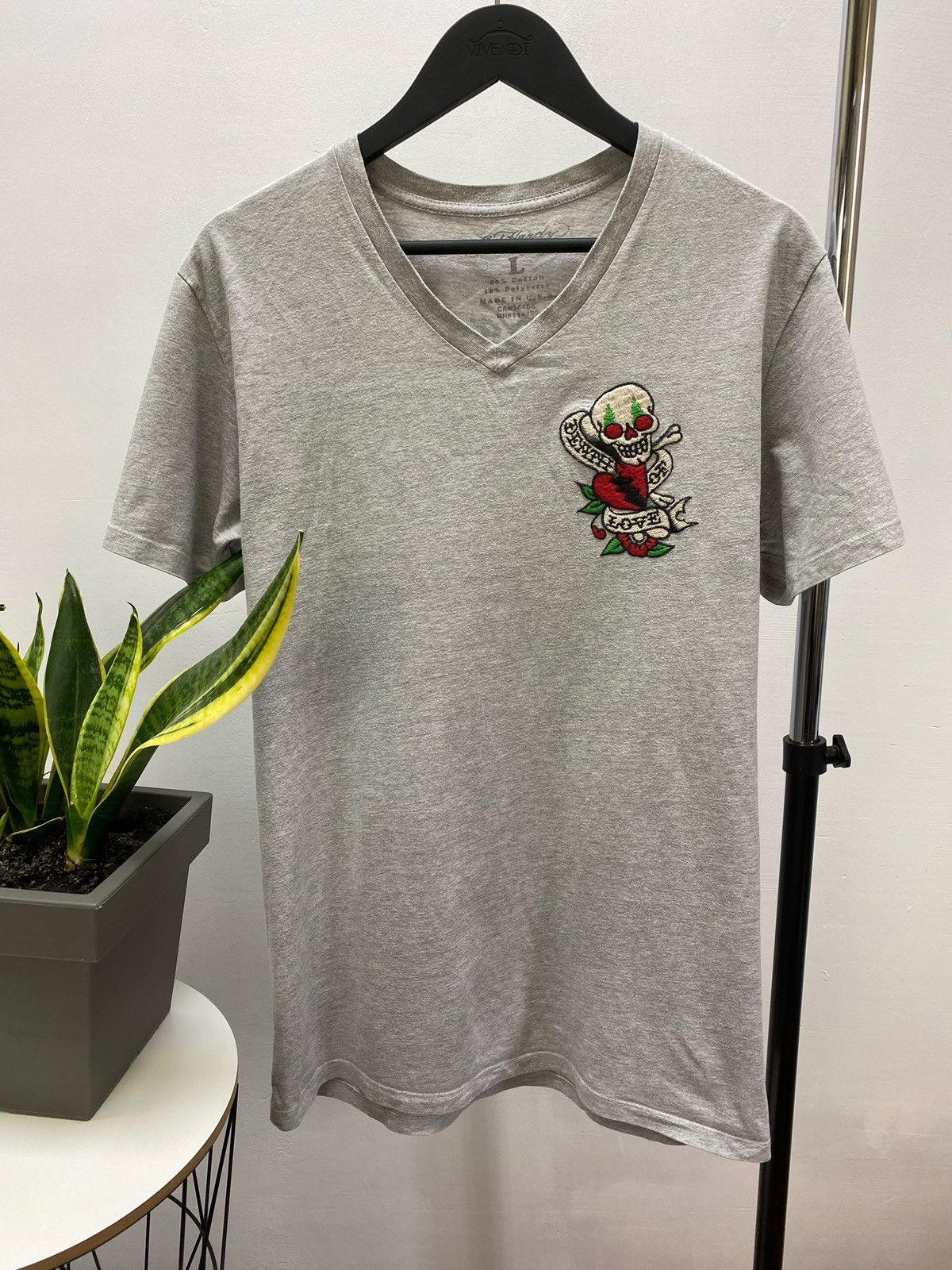 Christian Audigier × Ed Hardy Vintage 00’s Ed Hardy Hype T-Shirt Size US L / EU 52-54 / 3 - 5 Thumbnail