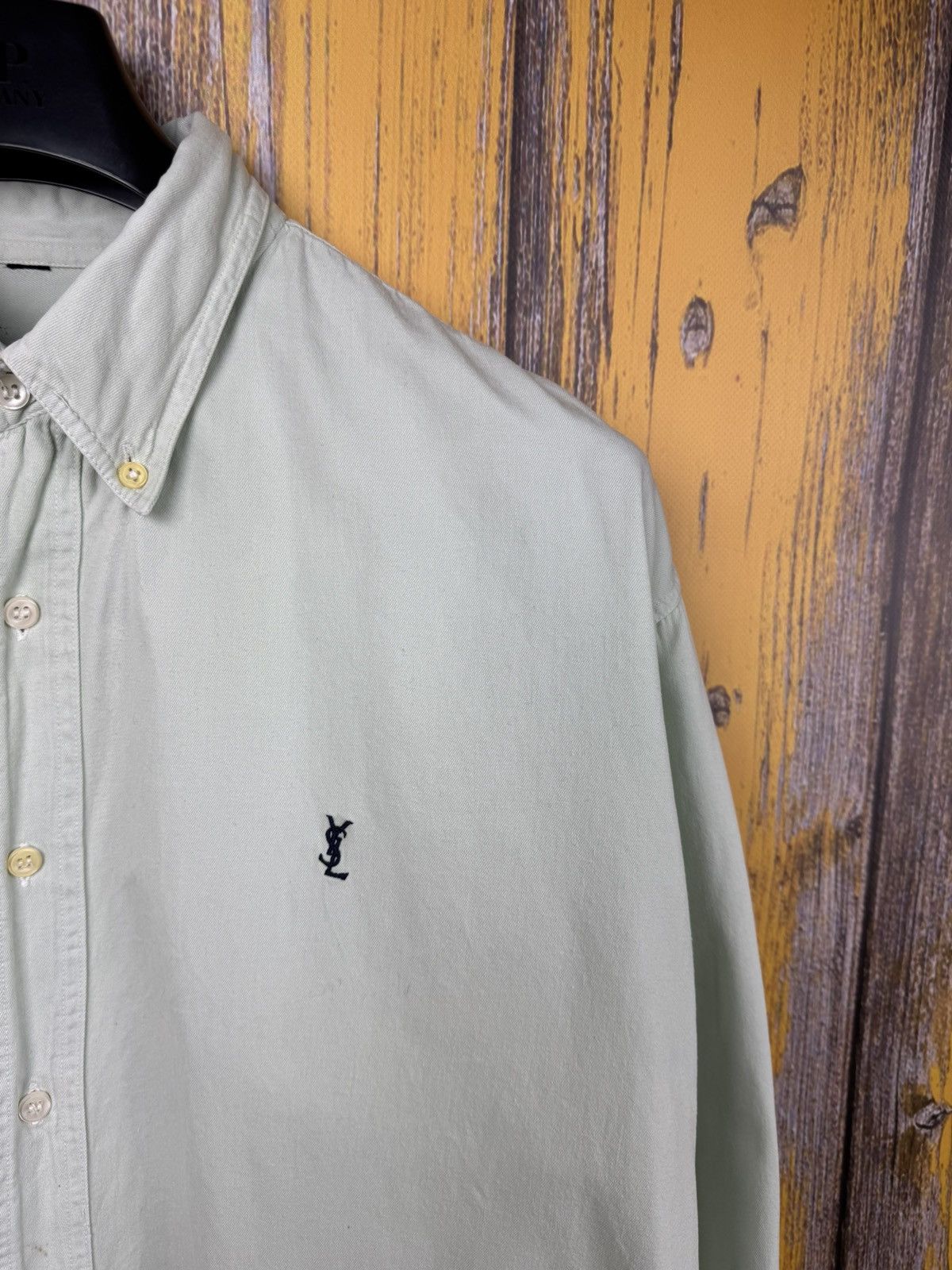 Japanese Brand Vintage Style Ysl Yves Saint Laurent Long-sleeved shirt Size US XL / EU 56 / 4 - 6 Thumbnail