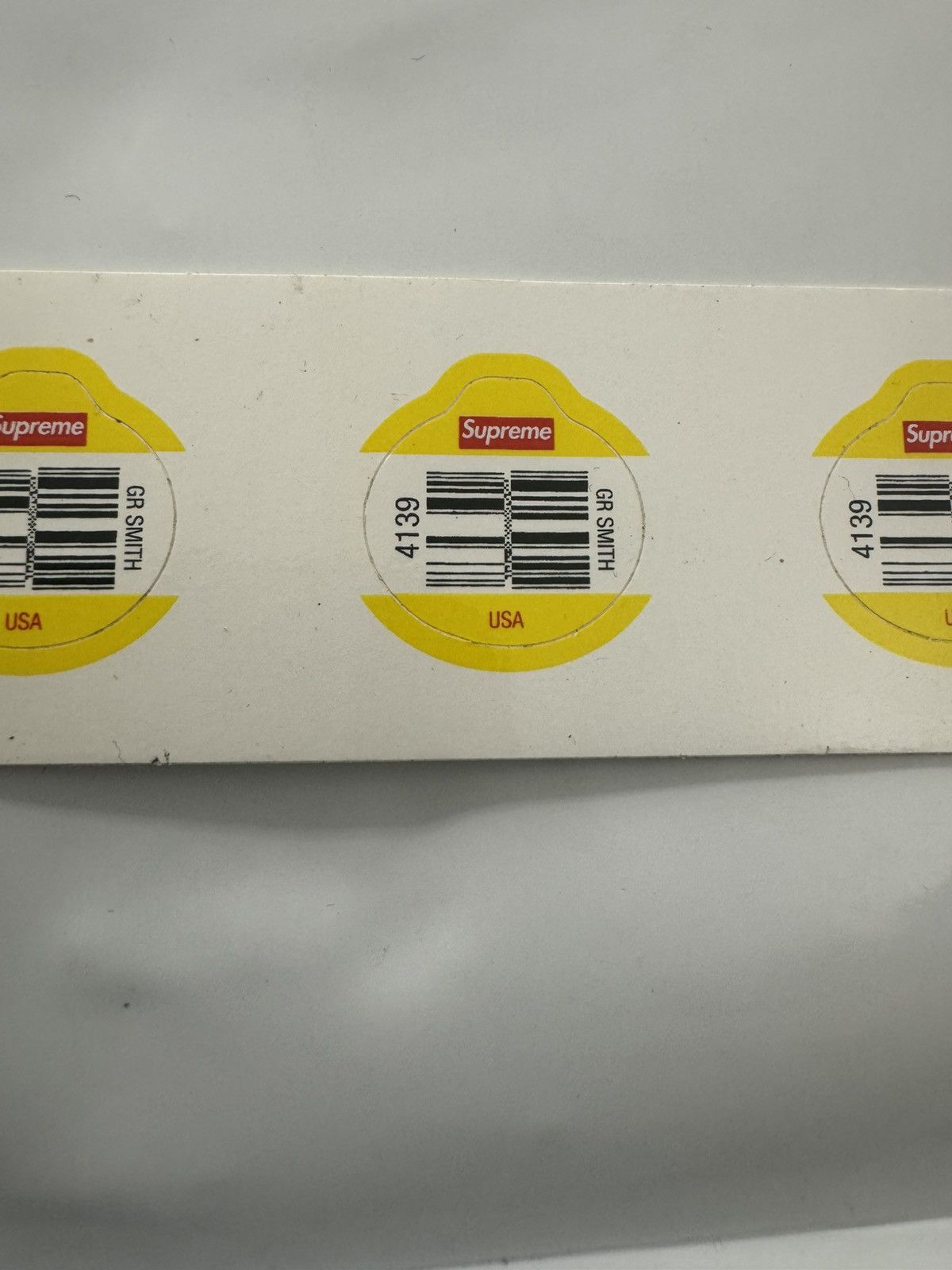 Supreme Supreme Fruit Tee Mini Sticker set of 4 Size ONE SIZE - 1 Thumbnail