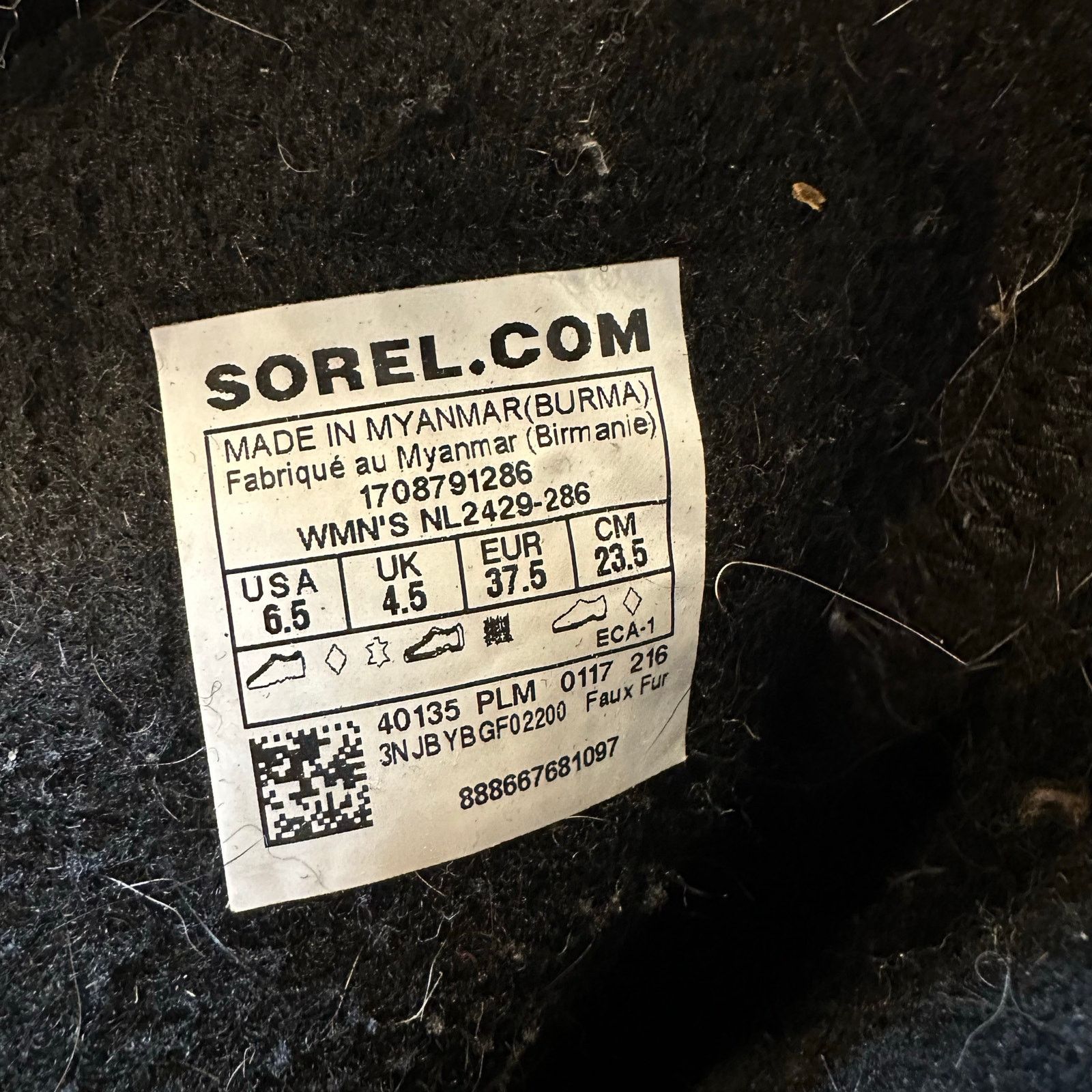 SOREL Sorel Joan Arctic Boots Women's 6.5 Winter Snow Faux Fur Size US 6.5 / IT 36.5 - 12 Thumbnail