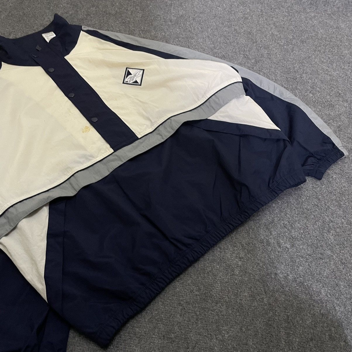 Reebok × Vintage Vintage 1990s Reebok Nylon Anorak Jacket Baggy Cutting Size US XL / EU 56 / 4 - 3 Thumbnail