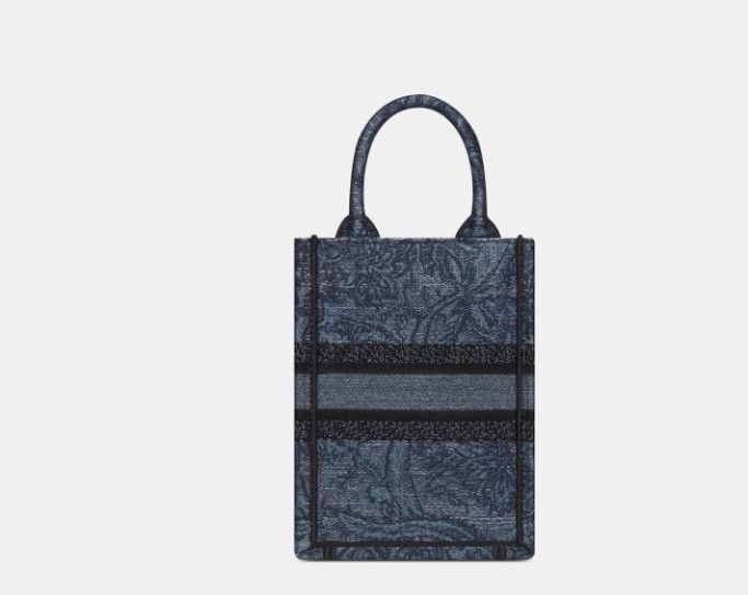 Dior o1w1db10425 S5555CE Size: OS / Book Tote Bag in Denim Blue Size ONE SIZE - 5 Thumbnail