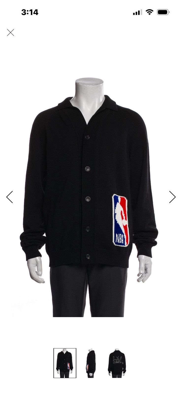 Louis Vuitton Louis Vuitton & NBA collaboration luxury wool coat Size US L / EU 52-54 / 3 - 8 Thumbnail