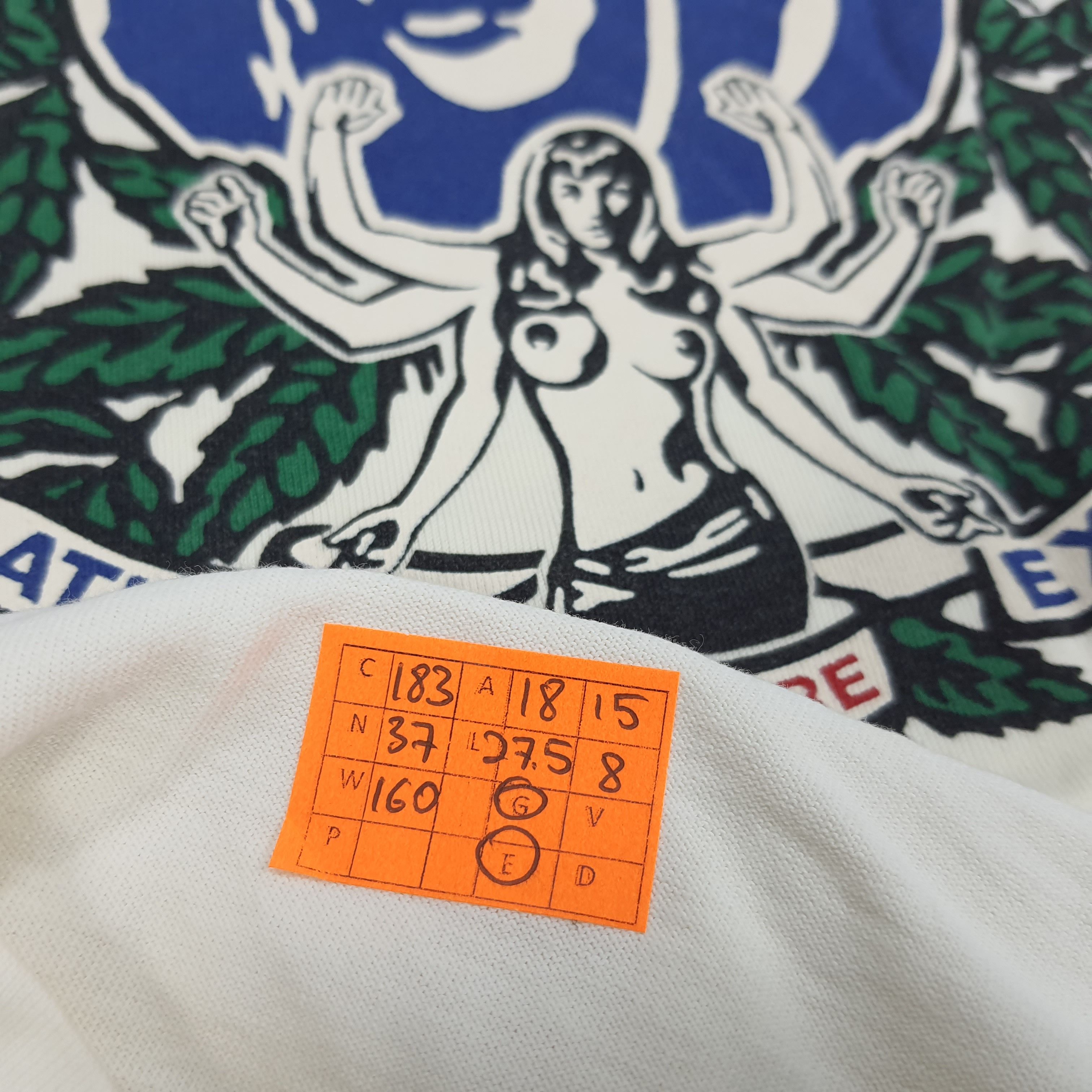 Hysteric Glamour × Japanese Brand × Vintage Vintage Hysteric Glamour Pleasure Naked Tshirt Size US S / EU 44-46 / 1 - 9 Thumbnail